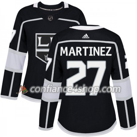 Adidas Maillot de Hockey Los Angeles Kings Alec Martinez 27 2017-2018 Noir Authentic - Femme